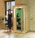 Full spectrum, low EMF 1 person infrared sauna