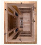 GHS 2 Person Infrared Sauna interior