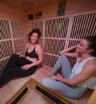GHS 3 Person Corner sauna: improve your health & wellness with infrared therapy