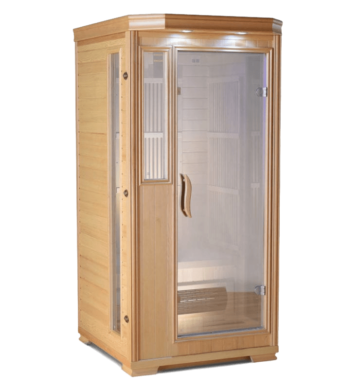 1 person infrared sauna for home