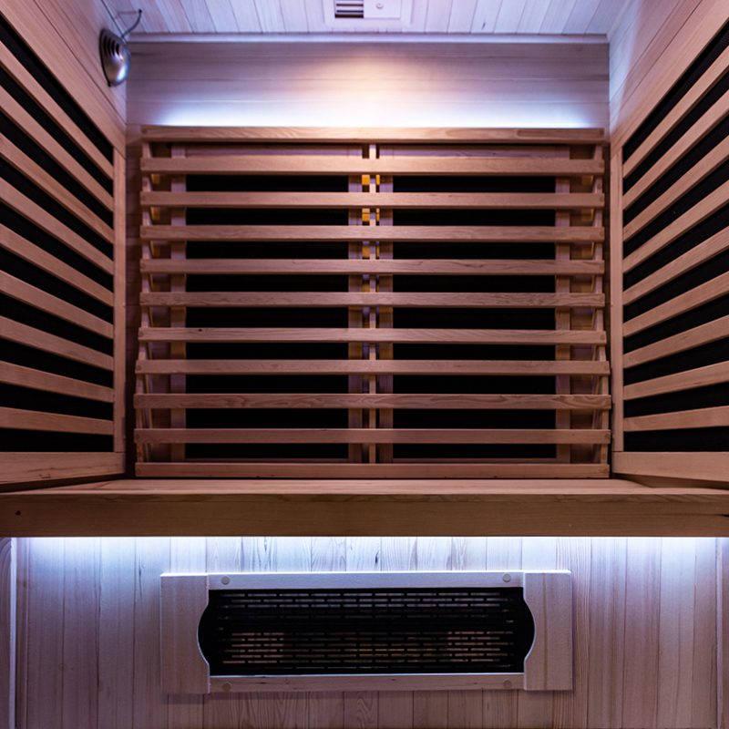 3Person Hybrid Series Infrared Sauna (20 amp) Good Health Saunas