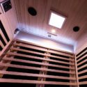 3-person Hybrid Series infrared sauna roof