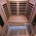 2-Person Hybrid Series Saunas Bench Inside