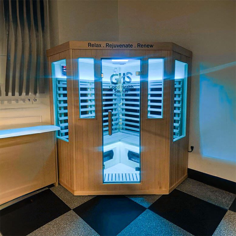 GHS infrared sauna at RLL facility