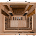 GHS 2 Person Infrared Sauna (20 amp) interior