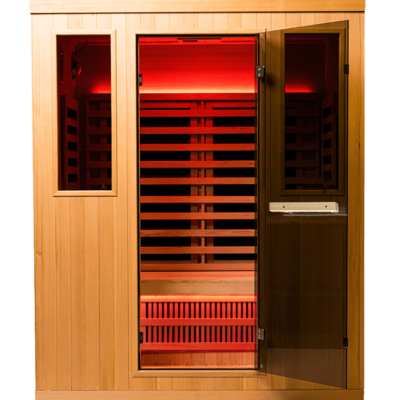 3 person hybrid infrared sauna (20 amp)