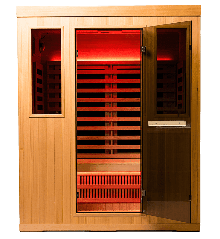 3 person hybrid infrared sauna (20 amp)
