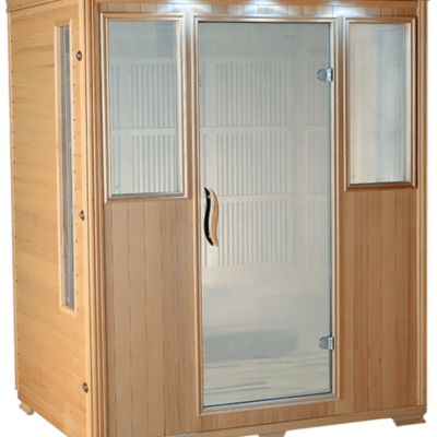 3 person infrared sauna (Good Health Saunas)