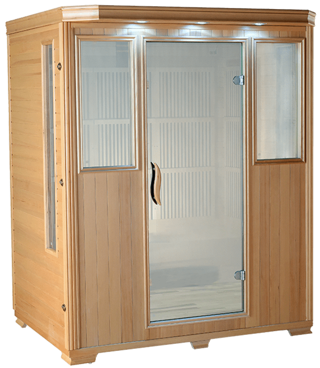 3 person infrared sauna (Good Health Saunas)